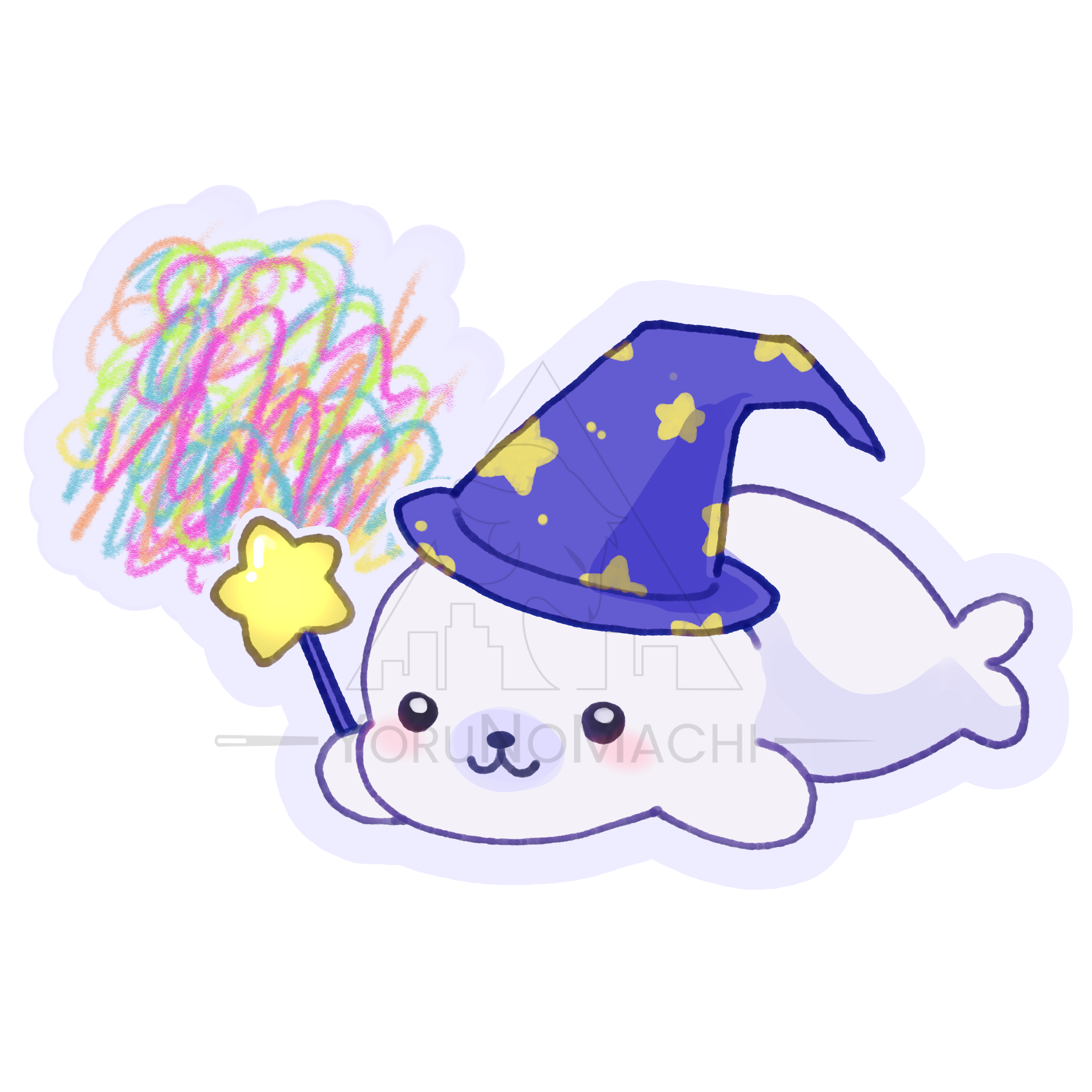 Woosh Sticker